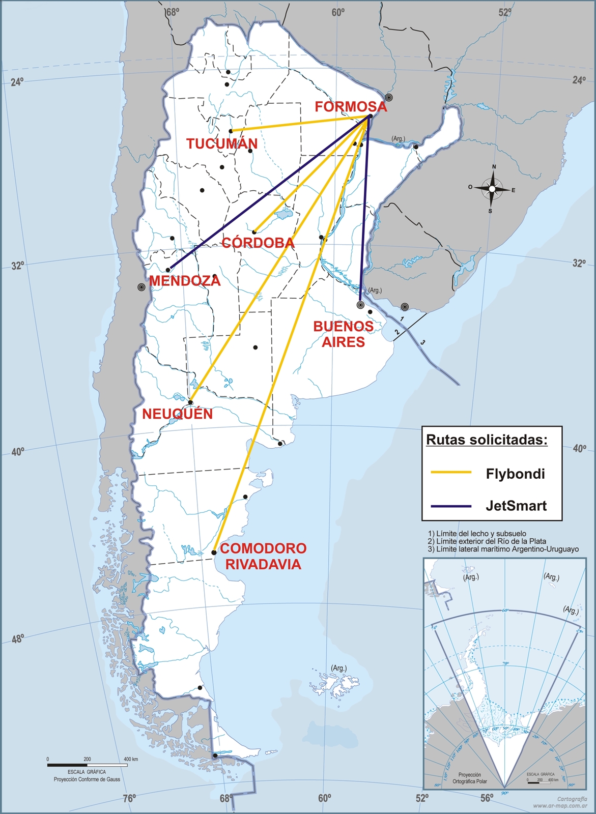 Low Cost: Flybondi y JetSmart solicitaron rutas aéreas a Formosa