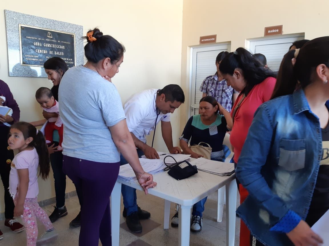 Amplio operativo de salud para familias de zona rural del centro oeste