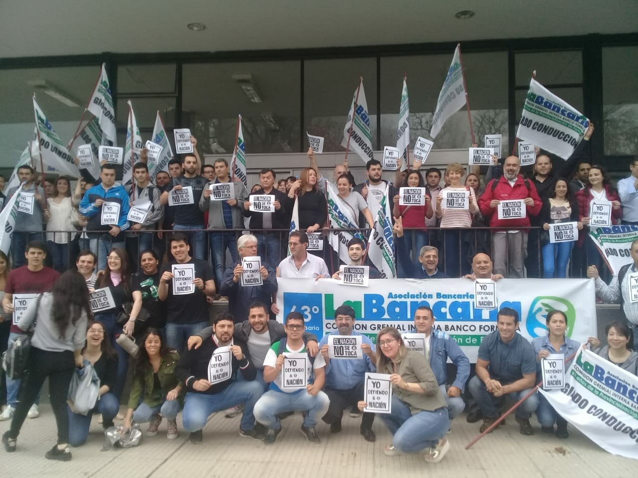 Los BANCARIOS de FORMOSA marcharon rechazando las políticas de MACRI