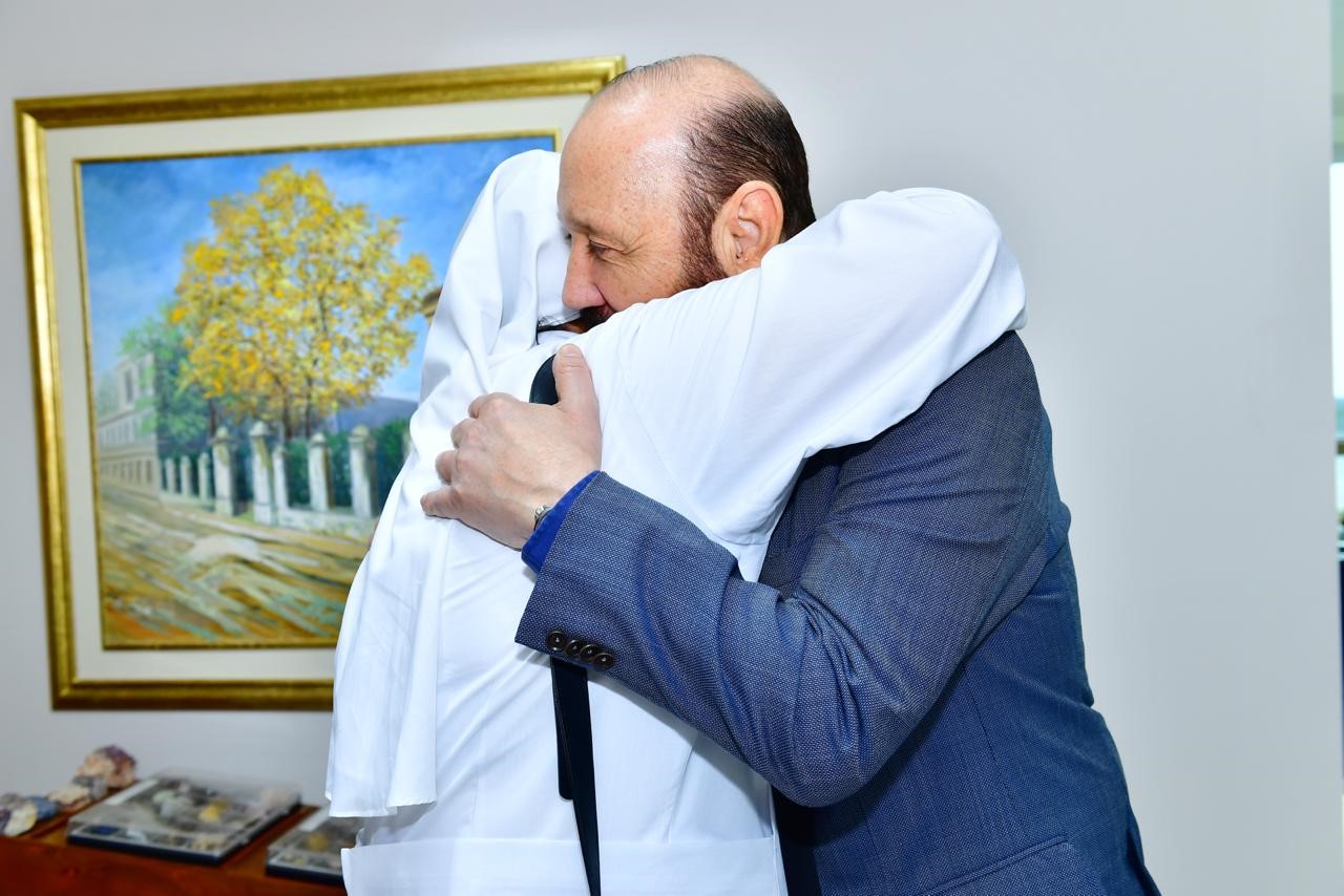 Religiosas de Pirané, visitaron y agradecieron a Insfrán