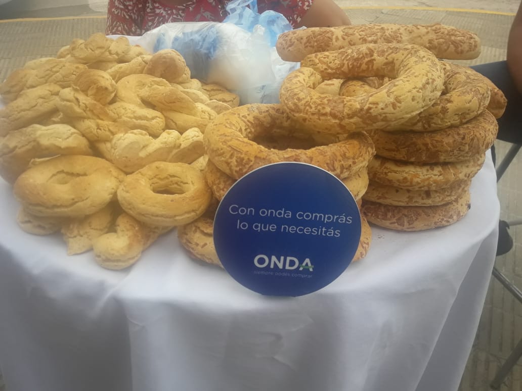 Con la billetera de ONDA también se puede comprar chipa