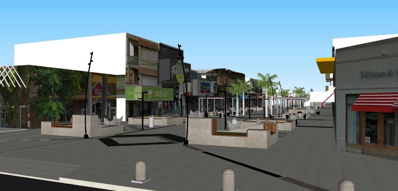 La calle Rivadavia será la primer peatonal de la provincia