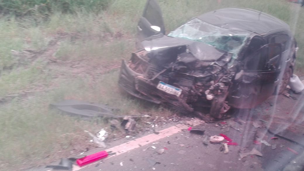 Triple choque en la Ruta 11, a la altura de Tatané (video)