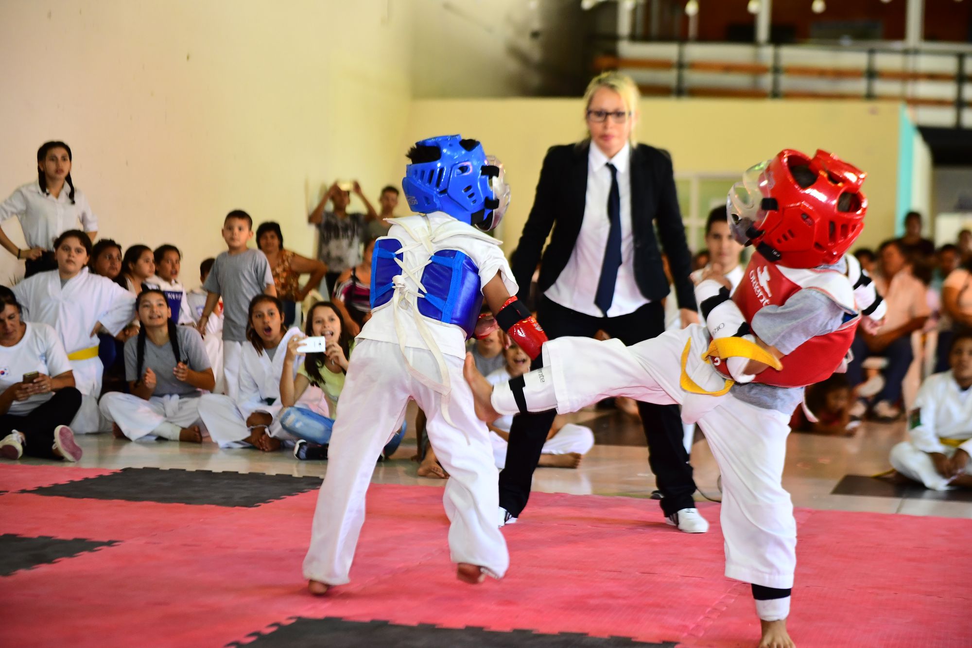 Integrador torneo de artes marciales para discapacitados organizó la Municipalidad