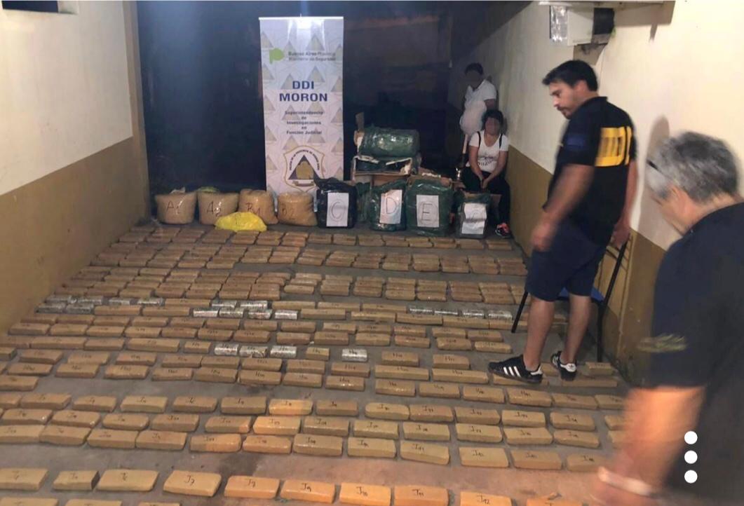 Ex policía y un gendarme detenidos con 175 kilos de marihuana