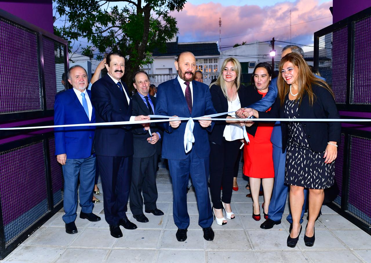 Insfrán dijo que el enseñar y aprender debe darse en espacios dignos y cómodos