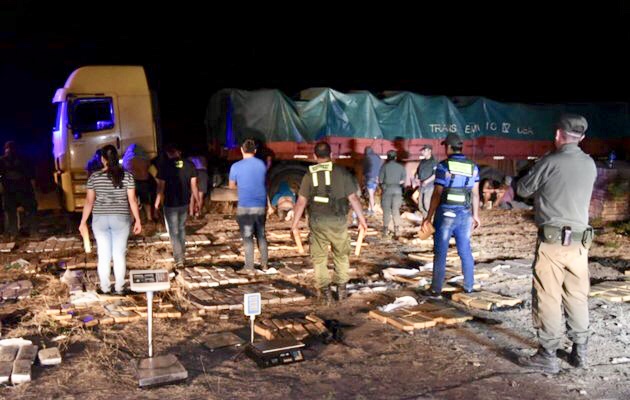 Llevaban 1.5 tn de droga en camión que salió de Formosa