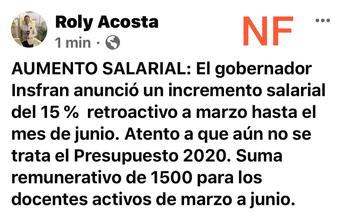 Primer acuerdo de aumento: 15%, luego «barajamos y damos de vuelta»