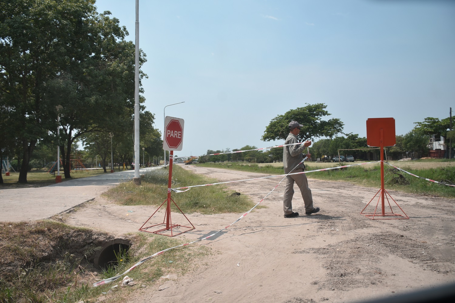 Completarán con pavimento el perímetro del Paraíso de Los Niños