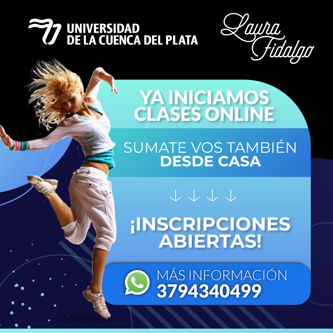 esfera Un fiel Posteridad Clases de baile virtuales, la nueva incorporación de la Universidad de la  Cuenca del Plata - NoticiasFormosa