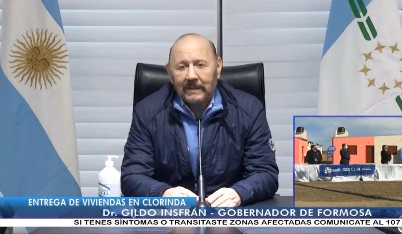 Gildo Insfrán dijo que «no hay circulación viral», «los casos son importados»