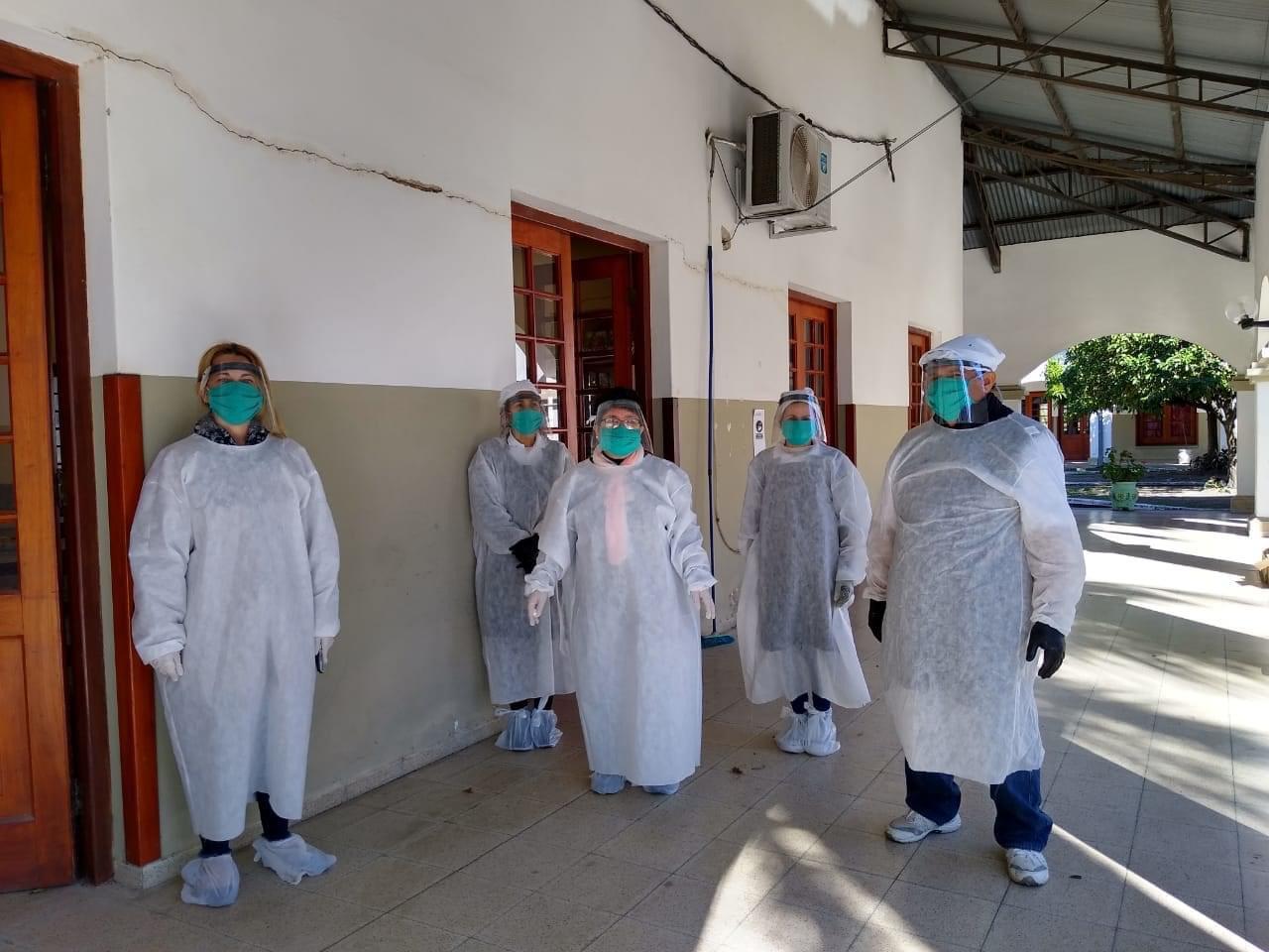 Voluntarios del Obispado eran los cocineros de los alojados en el Juan Pablo II