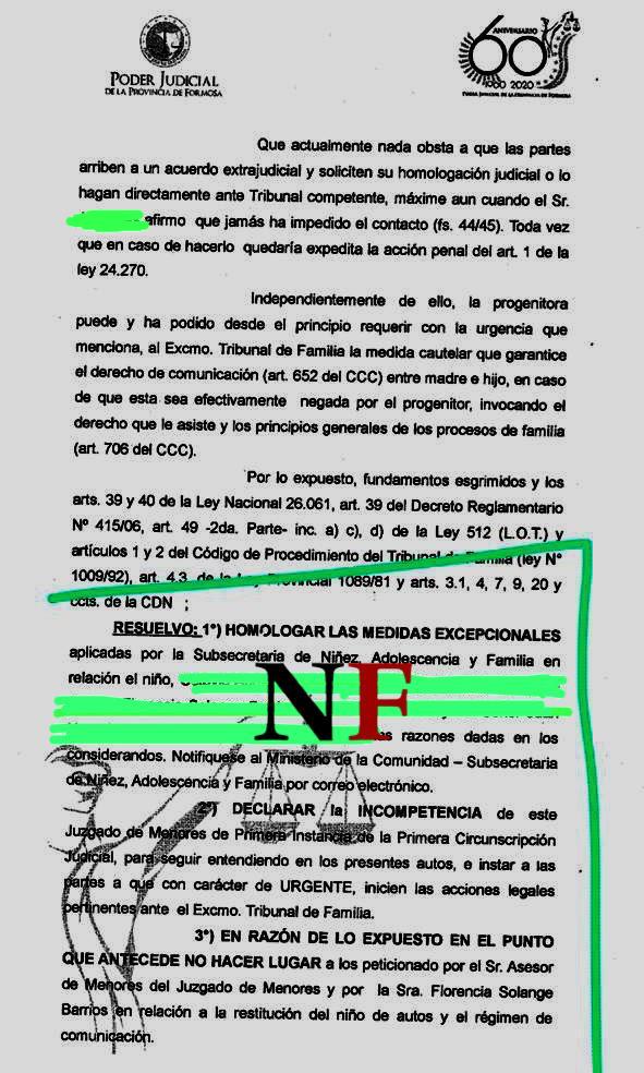 La jueza de Menores entregó un recién nacido a quien podría no ser el padre