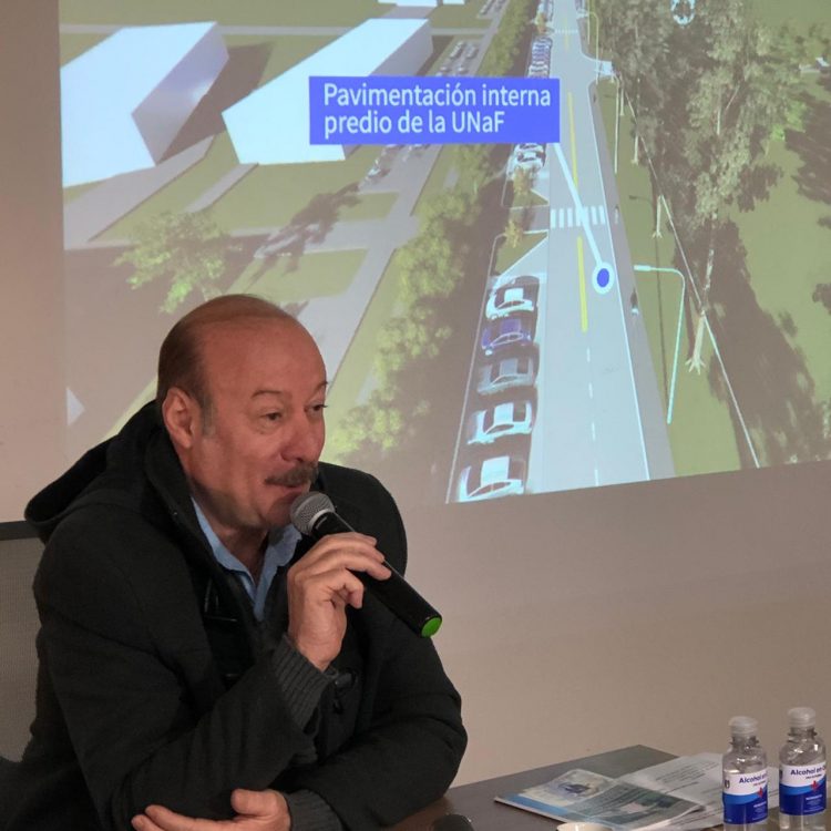 El rector Augusto Parmetler presentó un ambicioso plan de obras para la Universidad de Formosa