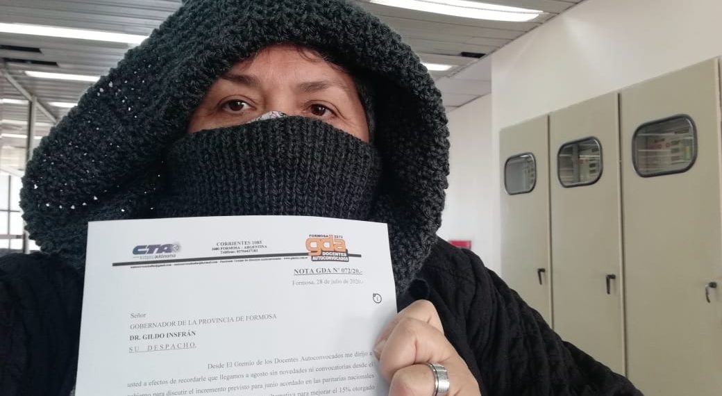 Gremio Docentes Autoconvocados le reclama a Insfrán que llame a paritarias