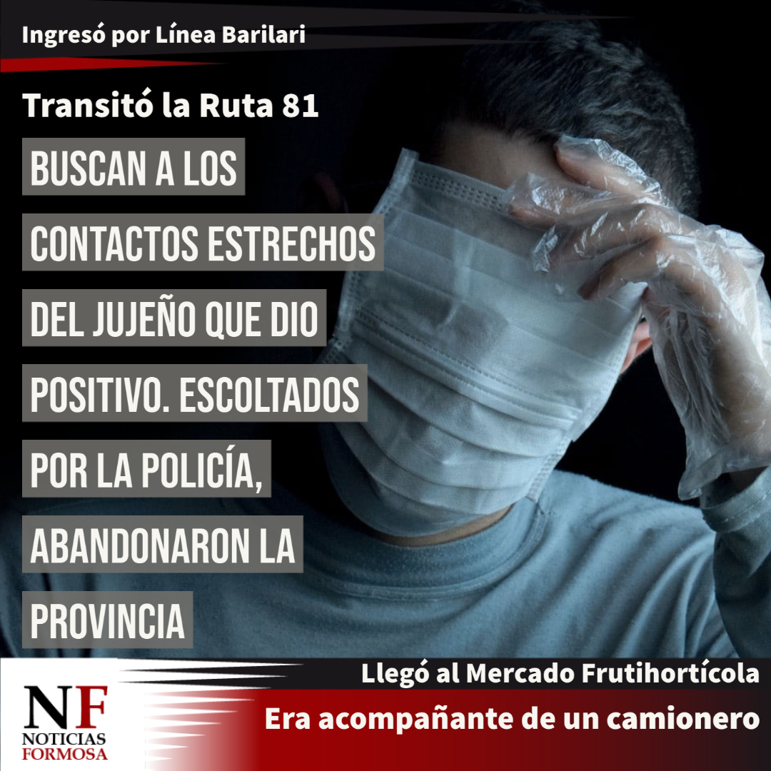 Buscan a los contactos estrechos del camionero jujeño que dio positivo y se fue de la provincia