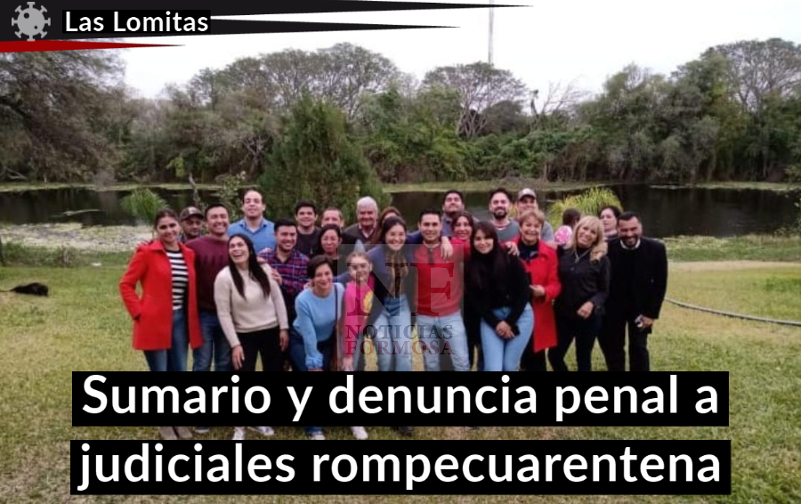 Funcionarios festejaron un cumpleaños sin respetar medidas de la pandemia