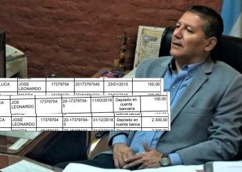 Gialluca aparece como aportante de fondos al Partido Justicialista de Formosa
