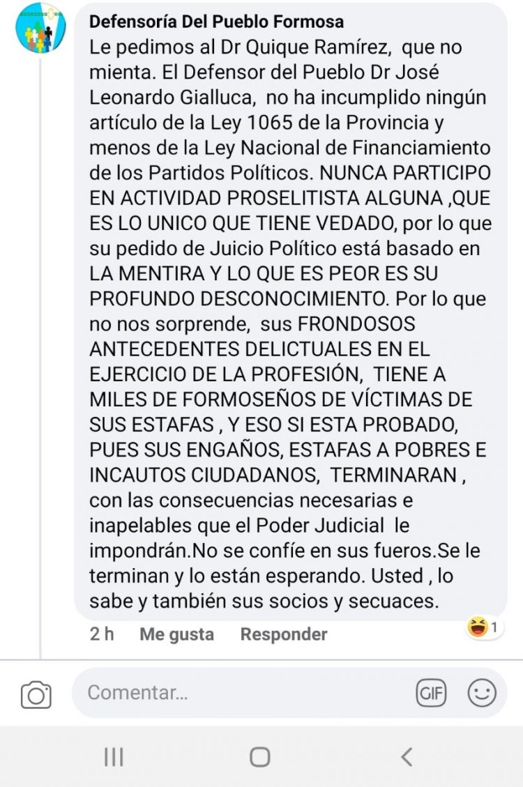 “Quique” Ramírez vs. Defensoría del Pueblo: de las redes a Tribunales
