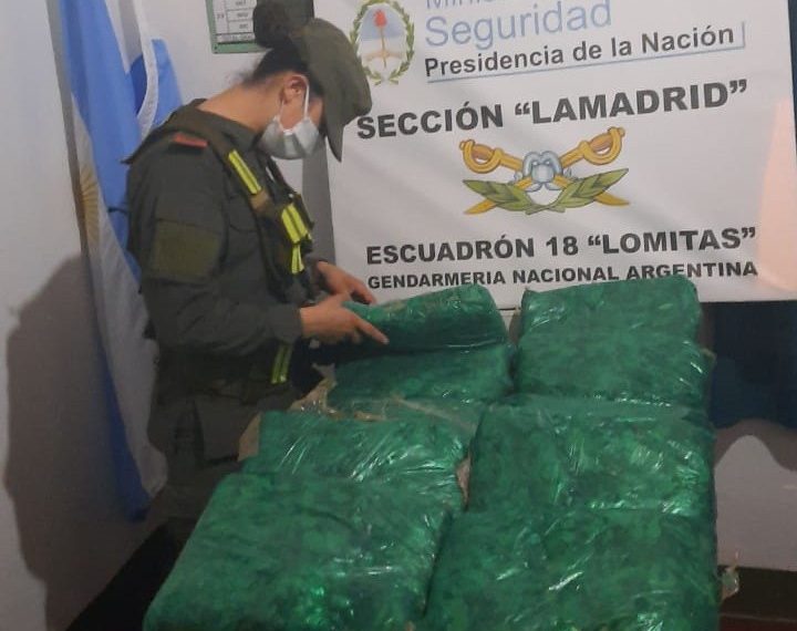 Informe semanal: Gendarmería secuestró mercadería de contrabando valuada en $4.500.000