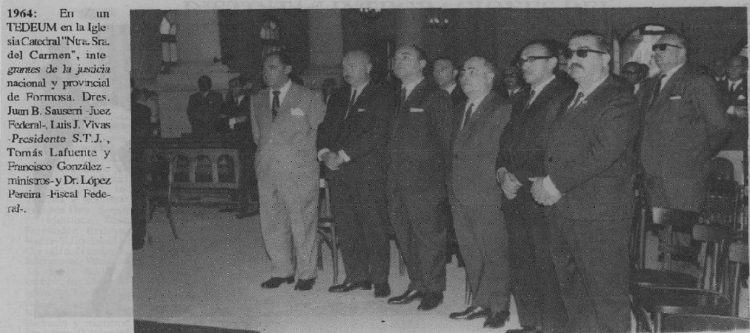 El Poder Judicial de Formosa cumplió 60 años de su creación institucional y toma de jurisdicción