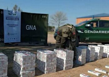 Ocultaban cigarrillos de contrabando en un tanque de combustible