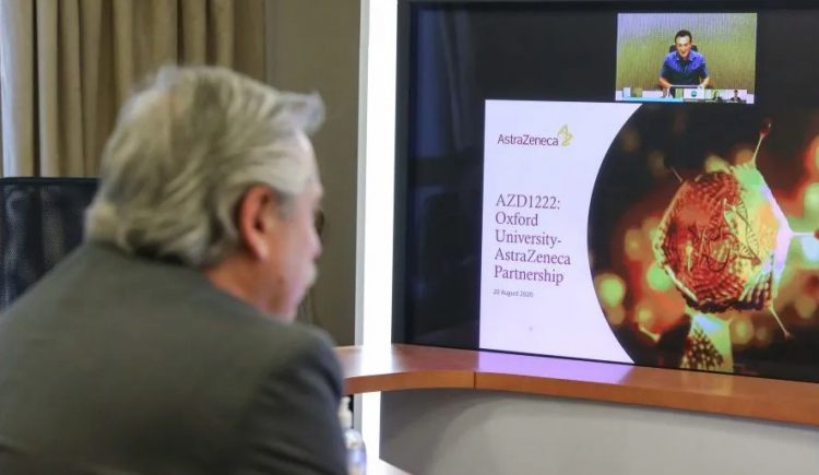 Alberto: “Que la vacuna se produzca sin fines de lucro y en la Argentina es cumplir un sueño”