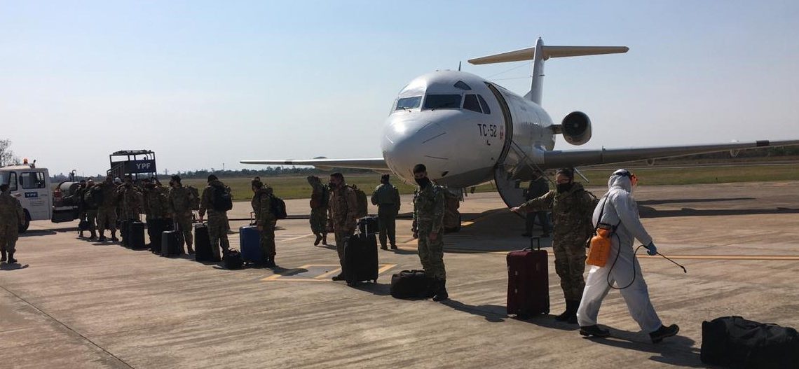 La Fuerza Aérea concretó el recambio de personal técnico que opera el sistema de radares Las Lomitas-Pirané
