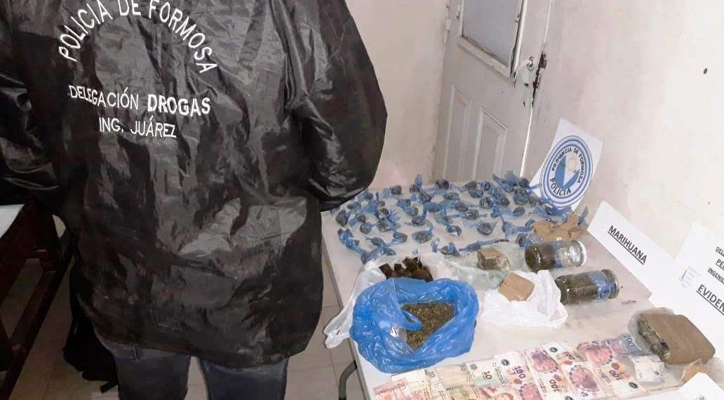 Importante despliegue policial en allanamiento a un centro de distribución de drogas en Juárez