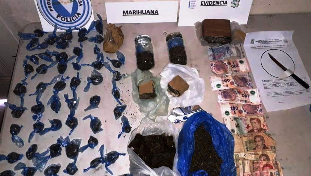 Importante despliegue policial en allanamiento a un centro de distribución de drogas en Juárez