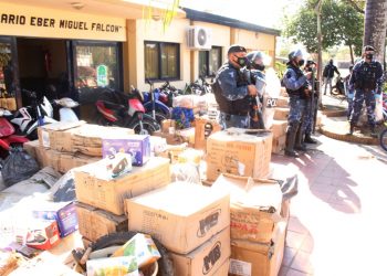 En megaoperativo en C5 secuestraron $30 millones en mercadería de contrabando