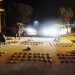 Hallan 101 kilos de marihuana abandonados a la vera de la ruta nacional 86 en Belgrano