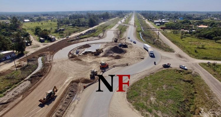 Se reactivaron las obras de la autovia en Ruta Nacional Nº 11