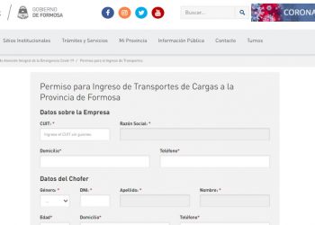 Camioneros: aquí el formulario a rellenar 24 horas antes de ingresar a Formosa
