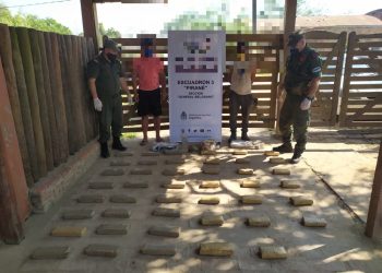 Golpe al narcotráfico: Gendarmería secuestró marihuana valuada en más de $3 millones