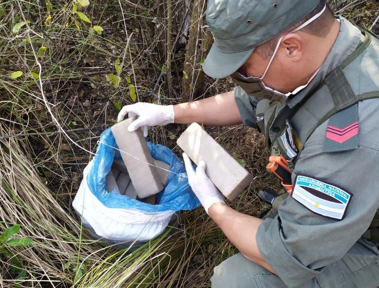 Golpe al narcotráfico: Gendarmería secuestró marihuana valuada en más de $3 millones