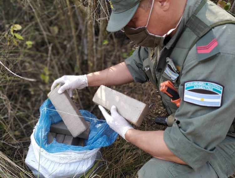 Golpe al narcotráfico: Gendarmería secuestró marihuana valuada en más de $3 millones