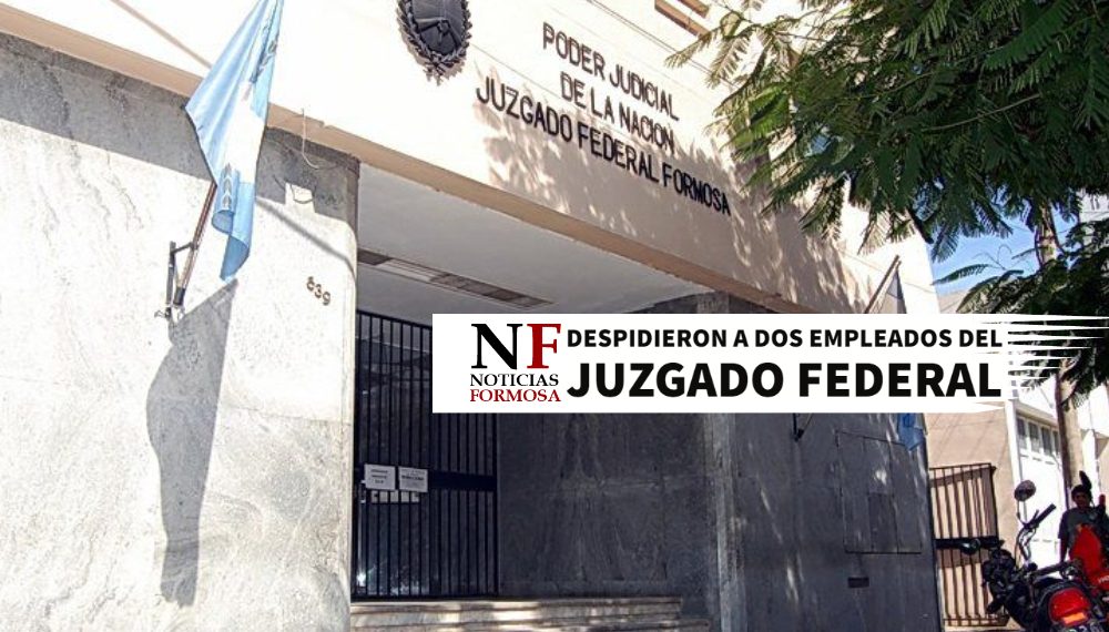 Dos empleados de Tribunales quedaron sin trabajo en plena pandemia