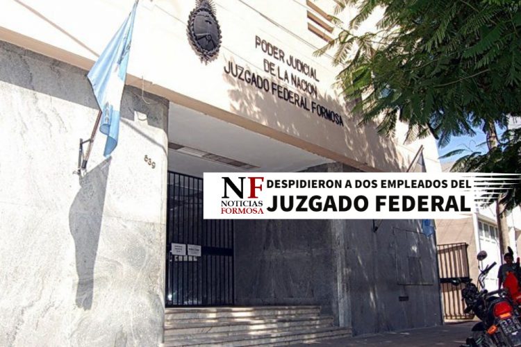 Dos empleados de Tribunales quedaron sin trabajo en plena pandemia