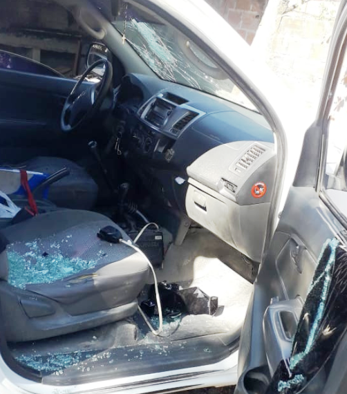 C5: policías hallan millonario cargamento ilegal de cigarrillos y son atacados por contrabandistas