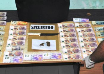 Detuvieron a dos hombres acusados de robar una suma importante de dinero