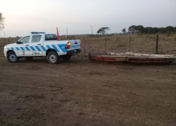 La Policía secuestró una canoa y detectó a un hombre que ingresó desde la Provincia del Chaco.