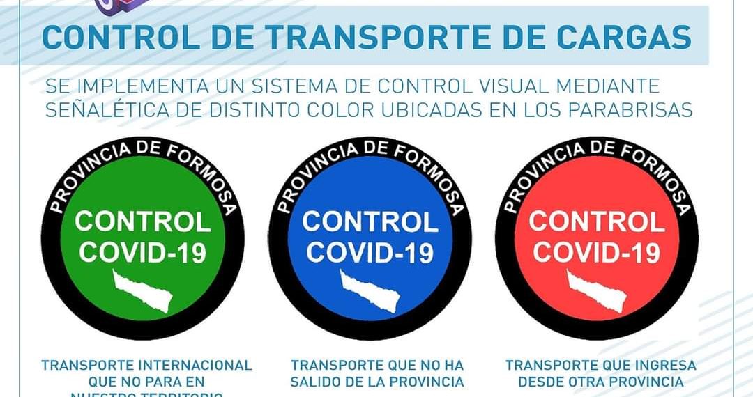 Catalogarán a cada camión con colores para potenciar el control social en lo sanitario