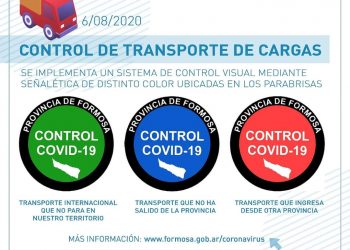 Catalogarán a cada camión con colores para potenciar el control social en lo sanitario