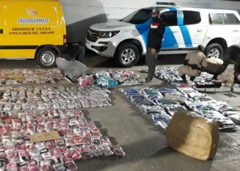 Prefectura secuestró más de $ 3 millones en artículos de electrónica, celulares y medicamentos