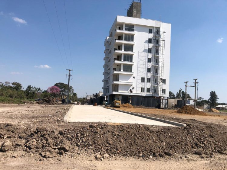 Abren y pavimentan calles que unen los barrios Incone y Alborada