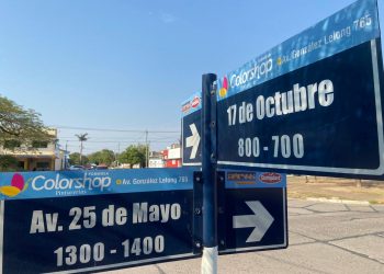 Porque, desde el 2013 la calle Libertad pasó a llamarse 17 de Octubre