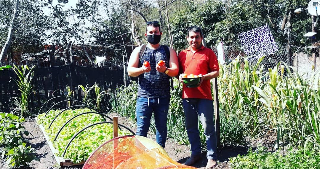 Exitosa iniciativa de huerta comunitaria en el barrio Sagrado Corazón de María