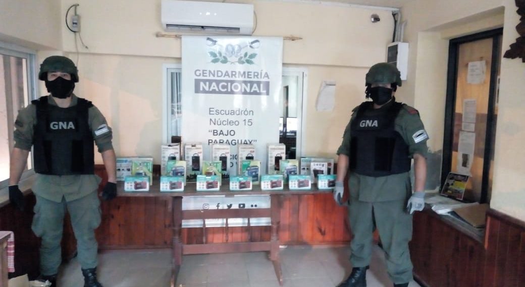 Informe semanal: Gendarmería secuestró mercadería de contrabando valuada en $4.500.000