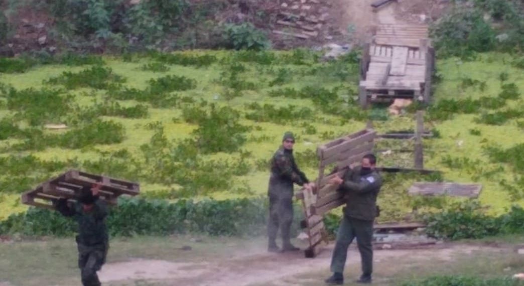 El Escuadrón 16 de GN ya lleva destruido un centenar de puentes clandestinos en Clorinda